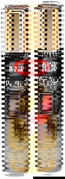 Metallic Spray Paint: Dull Aluminum, 16 oz